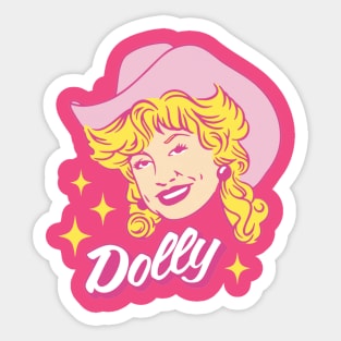 Cowboy dolly Sticker